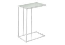 Load image into Gallery viewer, Accent Table, C - Shaped, Tempered Glass, Stylish Design Contemporary & Modern
