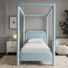Load image into Gallery viewer, Salina - Linen Textured Fabric Upholstered Bed