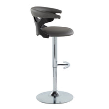Load image into Gallery viewer, Gardenia - Contemporary Adjustable Barstool & Swivel, Rounded T Footrest (Set of 2)