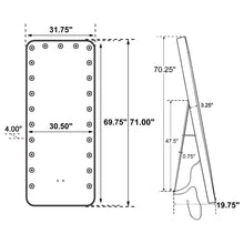 Load image into Gallery viewer, Canton Standing Mirror with LED Lighting and Bluetooth Speaker
