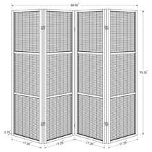 Load image into Gallery viewer, Browning Four-Panel Room Divider