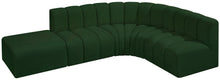Load image into Gallery viewer, Arc - Boucle Fabric 5 Piece Corner Modular Sofa