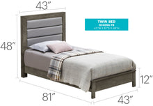 Load image into Gallery viewer, Transitional Modern Design Bed