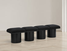 Load image into Gallery viewer, Pavilion - 4 Piece Modular Bench With Black Base