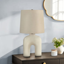 Load image into Gallery viewer, Lighting, Table Lamp, Resin, Modern - Cream