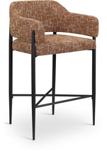 Load image into Gallery viewer, Dame - Fabric Upholstered Counter Stool (Set of 2)