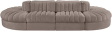 Load image into Gallery viewer, Rummi - Oval Velvet Performance Fabric Upholstered 8 Piece Modular Sectional