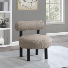 Load image into Gallery viewer, Ambre - Vegan Shearling Fabric Upholstered Accent Chair