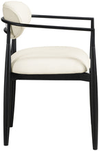 Load image into Gallery viewer, Riccio - Faux Leather Dining Arm Chair (Set of 2) - Black Frame