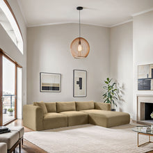 Load image into Gallery viewer, Shaggy - 3 Piece Modular Sectional