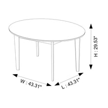 Load image into Gallery viewer, Lara - Dining Table (Walnut) - Brown