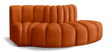 Load image into Gallery viewer, Arc - Velvet 3 Piece Modular Sofa