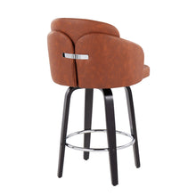 Load image into Gallery viewer, Dahlia - Contemporary Counter Stool Round Footrest (Set of 2)