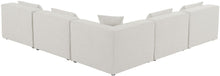 Load image into Gallery viewer, Cube - Linen 5 Piece Modular Corner Armless Sectional