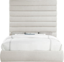 Load image into Gallery viewer, Adam - Linen Fabric Bed With 89" Headboard