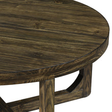 Load image into Gallery viewer, Kerby - Round Coffee Table - Dark Brown