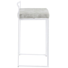 Load image into Gallery viewer, Fuji - Simple Elegance, Contemporary Stackable Counter Stool