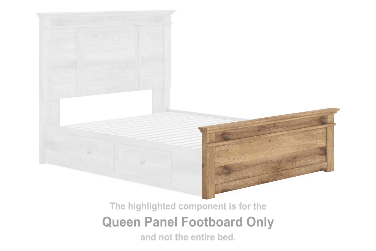 Makidern - Queen Panel Footboard - Tan