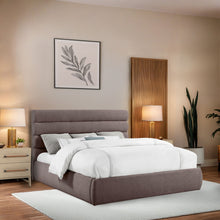Load image into Gallery viewer, Adam - Linen Fabric Bed With 52" Headboard
