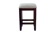 Load image into Gallery viewer, Lindsey - Stool (Set of 2) - Ebony / Beige