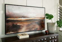 Load image into Gallery viewer, Drewland - Wall Art - Black / Brown / Orange