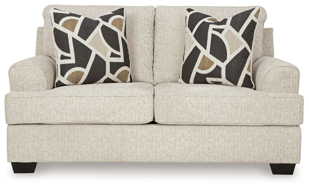 Heartcort - Loveseat - Quartz