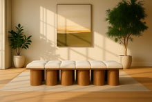 Load image into Gallery viewer, Pavilion - 12 Piece Modular Bench With Brown Base