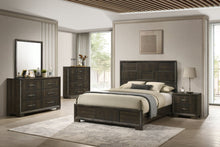 Load image into Gallery viewer, Langston - 6/6-5/0 King/Queen Panel Side Rails - Espresso