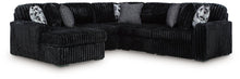 Load image into Gallery viewer, Midnight-Madness Sectional with Chaise