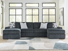 Load image into Gallery viewer, Midnight-Madness Double Chaise 3-Piece Sectional - Ego Home Furniture