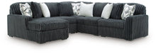 Load image into Gallery viewer, Midnight-Madness Sectional with Chaise