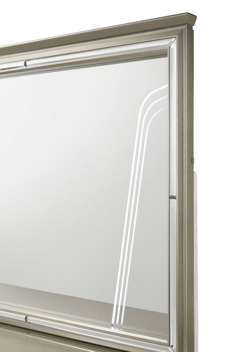 Galaxy Home Samantha Mirror Silver