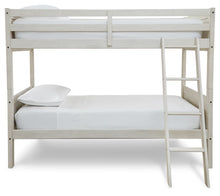 Load image into Gallery viewer, Robbinsdale - Twin/Twin Bunk Bed w/Ladder - Antique White