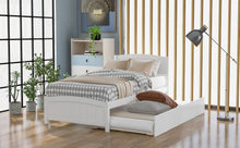 Load image into Gallery viewer, Platform Bed & Headboard, Footboard And Wood Slat Support