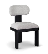 Load image into Gallery viewer, Timbra - Linen Textured Fabric Upholstered Dining Chair (Set of 2) - Black Base
