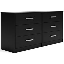 Load image into Gallery viewer, Finch - Six Drawer Dresser - Black