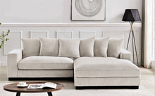 Load image into Gallery viewer, Luxe - Oversized 2 Piece Sectional Couches For Living Room, L Shaped Sofa With Chaise