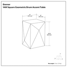 Load image into Gallery viewer, Danner - Side Table - Black
