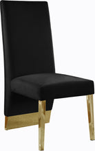Load image into Gallery viewer, Porsha - Dining Chair with Gold Legs (Set of 2)