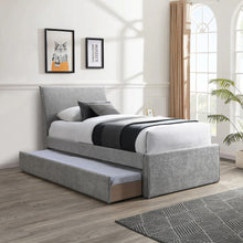 Load image into Gallery viewer, Myles - Chenille Twin Trundle Bed