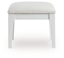 Load image into Gallery viewer, Chalanna - Vanity Stool - White