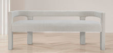 Load image into Gallery viewer, Athena - Boucle Fabric Bench