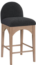 Load image into Gallery viewer, Waldorf - Boucle Stool With Natural Legs