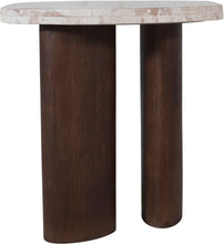 Load image into Gallery viewer, Puglia - Marble Top And Oak Wood Base Table