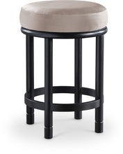 Load image into Gallery viewer, Monette - Counter Stool With Black Base