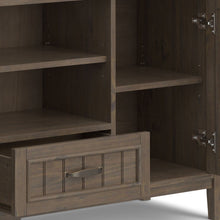 Load image into Gallery viewer, Lev - TV Media Stand - Smoky Brown