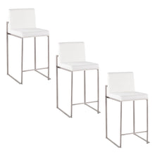 Load image into Gallery viewer, Fuji - Contemporary High Back Counter Stool, Functional Design