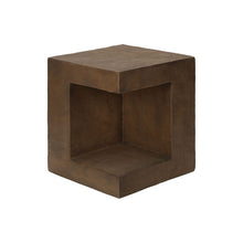 Load image into Gallery viewer, Contemporary Square Accent Table Indoor / Outdoor