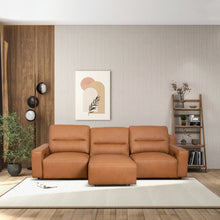 Load image into Gallery viewer, Grant - Triple Power Convertible Sofa - Cognac