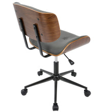 Load image into Gallery viewer, Lombardi - Mid Century Modern Adjustable Office Chair With Swivel